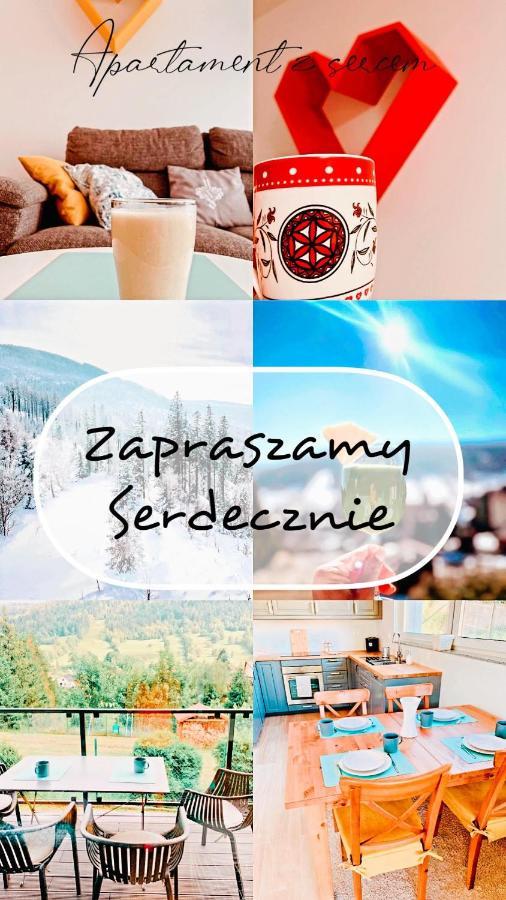 Apartament Z Sercem Apartman Szczyrk Kültér fotó